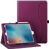 Fintie Custodia per iPad Pro 9,7 pollici 2016 Release Tablet- [Protezione angolare] Multi-angolo di visualizzazione Folio Smart Stand Back Cover con tasca, portapenne, Auto Wake/Sleep, Viola