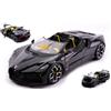 Burago BUGATTI W16 MISTRAL CABRIOLET BLACK 1:18