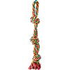Croci Cotonosso - Corda da gioco per cani in puro cotone, Corda per cani 3 nodi doppi, 8 CM/46g