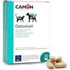 CAMON | Detoxivet, Alimento Complementare per Cani e Gatti, 30 Compresse da 1000mg, Azione Depurativa e Protettiva del Fegato
