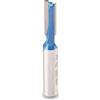 kwb 7544-20 HM Groove Cutter Professional (per legno, Ø 10mm, lunghezza di lavoro 20mm, gambo 8mm, abbinando tutto comune fresatura a mano), blu / grigio