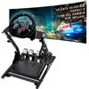 Unicview Supporto per volante G29 G920 G923 con supporto per scatola del cambio, T150 T500 T300 TX TH8A, Clubsport, completamente regolabile, pieghevole