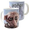 Elbenwald Harry Potter tazza con casa elfo dobby stampa rotonda in comico design 320ml bianco ceramico