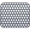 iAnomla Tappetino per Lavello in Silicone, 34x30 cm, Antiscivolo, per Lavello da Cucina, Tappetini Protettivi per Il Fondo del Lavello, Tappetino per Lo Scolo di Piatti e Bicchieri - Grigio