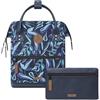 Cabaïa - Zaino Adventurer Fontainebleau - Mini 10L - Idrorepellente - scomparto per PC fino a 10,5″ - 2 tasche intercambiabili - Vegan certificato - Zaino da viaggio, lavoro e scuola - Blu