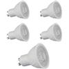 A2ZWORLD 5 Pezzo Lampada LED GU10 10W 1150LM 220V, Bianco Caldo 3000K 38°, Luce Angolo Stretto Con Lente, Faretto LED Alta Luminosità