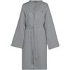 Bellora accappatoio con cappuccio Nido D'Ape tinta unita, realizzato in cotone 100% da 400 gr/mq tg. XL/XXL col. asfalto
