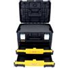 DEWALT DWST83395-1 - TSTAK IP54 Combo Kit - Capacità di carico 30 kg, protezione IP54, inserto in schiuma, trasportabile, chiusure in metallo, divisori estraibili. Misure: L:440 x A:337 x P:320 mm