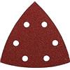 KWB, 4928-70, Bastone rapida rettifica triangoli, legno e metallo, autoadesiva, 93 millimetri, per Bosch levigatrici a delta Delta