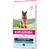 Eukanuba 12 kg Eukanuba Breed Specific Alimento Cibo Secco Crocchette Croccantini per Pastori Tedeschi Adulti Ricco di Pollo Fresco