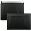 FarbenFroh by GUSTAV NEUSER 25 buste XXL, formato DIN C4, 22,9 x 32,4 cm, con chiusura adesiva, senza finestra, per formato DIN A4, colore nero