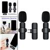 Microfono lavalier wireless professionale con riduzione del rumore per
