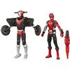 Power Rangers - Ranger Rosso e Morphin Cruise Beastbot (2 action figure giocattolo da 15 cm, ispirate alla serie TV Beast Morphers)
