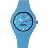 LOWELL SSC Napoli Orologio DEEP FIVE UNISEX Silicone Azzurro 37mm OFFICIAL