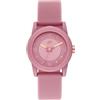 Skechers Orologio Rosencrans Donna, movimento a tre lancette, cassa in policarbonato rosa da 30 mm con cinturino in silicone, SR6201