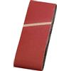 kwb 3x cloth sanding belt, 100 x 560 mm, K-100, corindone di alta qualità, per legno e metallo, carta abrasiva per levigatrici a nastro / levigatrici