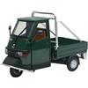 NewRay Ape Piaggio 68038-50 Cross Country Fedele Riproduzione, Scala 1:18, Die Cast, Verde