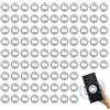 AOUZOVLI 90 Pcs NFC Tag NFC Sticker Ntag213 Programmabili Un Chip Riscrivibile,144 Byte Memoria Compatibile Tutti Gli Telefono Dispositivi Abilitati-Nfc Adatto Alla Gestione Dell'inventario Condivisione Wi-Fi