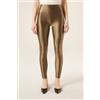 Calzedonia Leggings Satinati Super Lucidi Verde