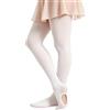 DUCMODA Collant convertibili da danza per ragazze, collant per danza 2 Nero 146-158