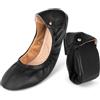 OFFCUP Ballerine Donna, Ballerine Scarpe Basse, Ballerine Scarpe Basse Classiche, Scarpe da Ballo da Donna in Vera Pelle, Scarpe Pieghevoli, comode, semplici, Versatili e alla Moda