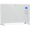 Klarstein Stufa Elettrica Basso Consumo, Stufa Elettrica 2000W, Termoconvettore con Rotelle, Termosifone Elettrico Portatile, Termoconvettore a Parete con Termostato, Stufetta per Casa