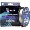 Namaka Ocean - Filo da Pesca Florocoated Monofilo Alta Resistenza, Basso Allungamento, Anti Abrasione, Invisibile in Acqua - 300 o 600mt - Saltwater, Surfcasting, Spinning, Barca, Egi - VARI COLORI