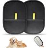 Elegance-go Guanti Rimuovi Peli Animali,2 Pezzi Guanti Riutilizzabili per Animali Domestici Double Sided Grooming Glove Spazzola per Gatti Pet Hair Remover per Cani e Gatti,Divani e Vestiti