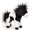 Uni-Toys - Cavallo bianco e nero, in piedi - 23 cm (altezza) - cavallo peluche - peluche peluche