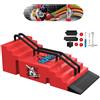 JurciCat Mini Skateboard Da Dita Fingerboard Set di Sccessori per Rampa con 1 e Fingerboard di Ricambio Ultimate Sport Training Requisiten (F)