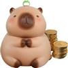 Kunaxku Salvadanaio Capybara, Carino, Riutilizzabile, Regalo Per Bambini (Marrone)