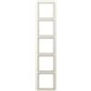 Jung CD585W, Placca per combinazione orizzontale, 5 moduli
