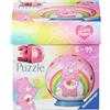 Ravensburger - Puzzle 3d Gli orsetti del cuore 54 pezzi, Puzzle 3d bambini 6 anni o più, Giochi bambini 6 anni, Collezione Care Bears, Giochi divertenti, Idee regalo