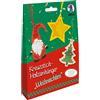Ursus 21440004 - Kit per ricamo a punto croce, per bambini, con 3 ciondoli in legno, filo da ricamo, aghi da ricamo, materiale decorativo e istruzioni (lingua italiana non garantita), multicolore