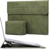 HYZUO 13 Pollici Custodie per PC Portatile Borsa con Funzione Stand per 2026-2018 MacBook Air 13 M5 M4 M3 M2 M1, 2026 13 MacBook Neo, 2026-2016 MacBook Pro 13 M2 M1, 13 iPad Pro/Air, Verde Oliva