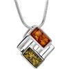 Copal Collana Da Donna Con Ambra Baltica Naturale E Pendente In Argento Sterling 925