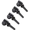 Flydida 4 sensori di pressione pneumatici Flydida TPMS sensori RDKS monitoraggio della pressione pneumatici adatto per Ecosport Fiesta Focus KA Mondeo Ranger Codice articolo 862980 2036832 2318530