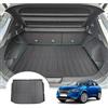 GAFAT Compatibile con Nissan Qashqai J12 e-Power 2025 2026-2022 Tappetino per Bagagliaio, Facile da Piegare, Tappetini Gomma TPE Tutte Stagioni, Scan Originale 3D, Qashqai J12 Accessori (Superiore)