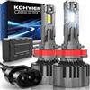 KOHYIER Lampadina LED H11, 40000LM 180W 800% Ultra Luminosa, 6500K Bianco 12V 24V Plug & Play Lampadine H8 H9 LED, Confezione da 2