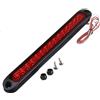 HEHEMM Luce Posteriore, HEHEMM Luce Freno Supplementare Universale 15 LED Fanale Posteriore Semaforo Spie Luminose Luci del Rimorchio per Auto Camion Trailer Vassoio (Rosso)