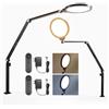 NEEWER BASICS 18W 18cm Ring Light con Supporto Tavolo/C Clamp, 2 Luce Anulare LED a Schermo Intero 3000K-6500K Dimmerabile per Videoconferenze Stream Telefono Selfie Riprese Laptop Computer Zoom, R18