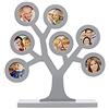 Pearhead P62112 Cornice Albero Genealogico per Foto Famiglia, Grigia