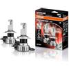OSRAM NIGHT BREAKER LED SMART H4/H19; fino al 330% di luminosità in più; 6000K, 12V, abbaglianti e anabbaglianti a LED con omologazione stradale