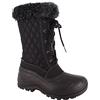 Spirale Belle NY, Stivale da Donna Invernale, Stivale Caldo da Donna Ideale per la Neve con Fodera in Pile, Nero, 41