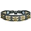Latin Percussion LP Latin Percussion LP861580 Cyclops Tamburelli Plastica, Montabile LP175, Nero