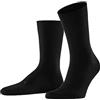 FALKE Stabilizing Wool Everyday M So lana filo funzionale tinta unita 1 paio, Calzini Uomo, Nero Black 3000, 43-44