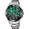 Festina Orologio Uomo Analogico in Acciaio Inossidabile 316L Argentato - Movimento al Quarzo - Cronografo - Calendario - Vetro Minerale ad Alta Resistenza - Impermeabile 10 ATM F20641/B Chrono Bike