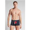Intimissimi Boxer Cotone Superior Peluche Cuore Lucchetto Blu
