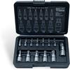 CCLIFE 13 pezzi Set Chiavi Torx bit T8 -T60 S2 Acciaio, chiavi a bussola Per Le Automobili L'Attrezzatura Della Famigli