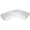 Dmora Talamo Italia - Set di 2 Cuscini per letto, 100% Made in Italy, Guanciale sfoderabile a saponetta in Memory Foam forato, Anallergico e Traspirante, 70x40xh16 cm